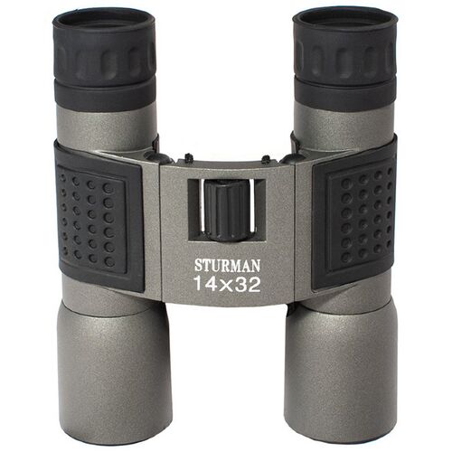 Бинокль STURMAN 14x32, серый, фото , изображение 3