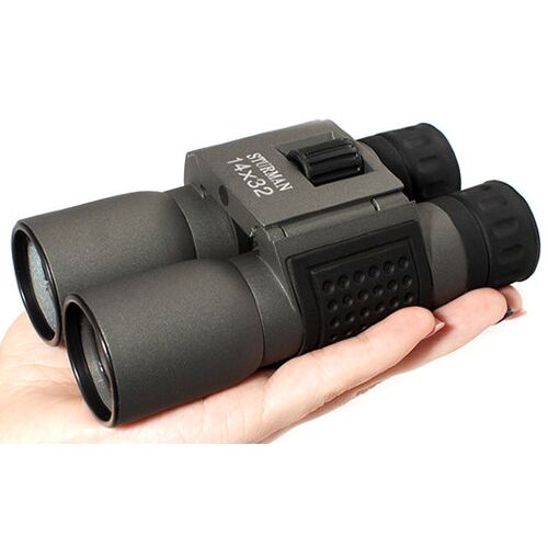 Бинокль STURMAN 14x32, серый, фото , изображение 4