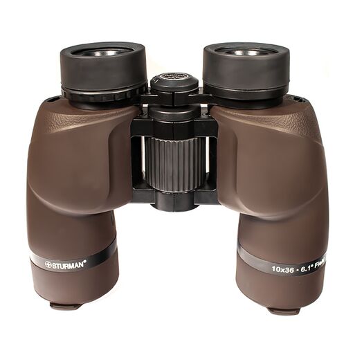 Бинокль STURMAN 10x36, коричневый, фото , изображение 3
