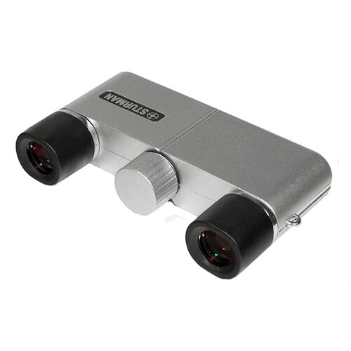 Бинокль театральный STURMAN 5x12, серебристый, фото , изображение 3