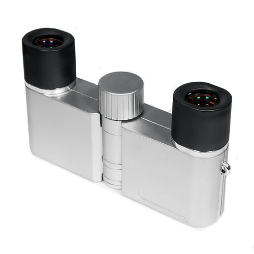 Бинокль театральный STURMAN 5x12, серебристый, фото , изображение 4