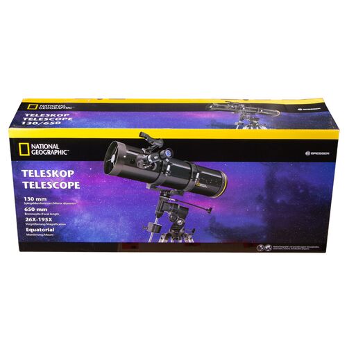 Телескоп Bresser National Geographic 130/650 EQ, фото , изображение 8