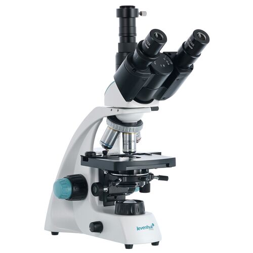 Микроскоп цифровой Levenhuk D400T, 3,1 Мпикс, тринокулярный, фото , изображение 4
