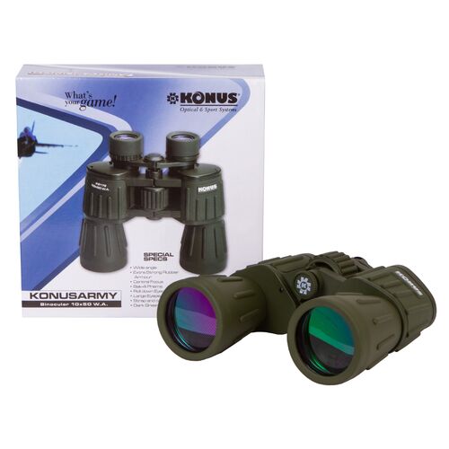 Бинокль Konus Konusarmy 10x50 WA, фото , изображение 9