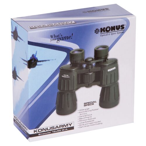 Бинокль Konus Konusarmy 10x50 WA, фото , изображение 10