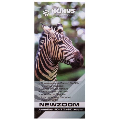 Бинокль Konus NewZoom 10–30x60, фото , изображение 13