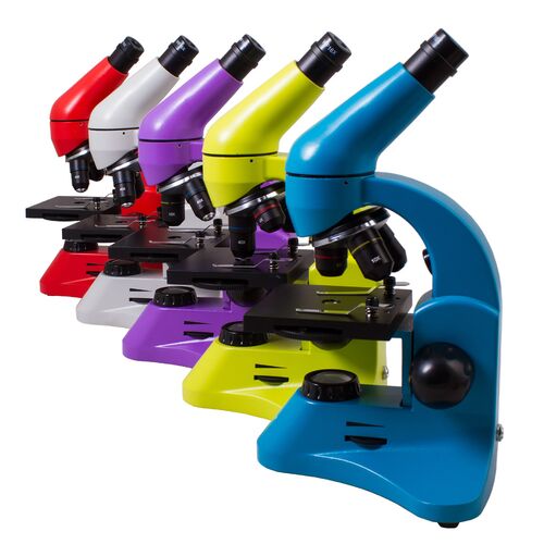 Микроскоп Levenhuk Rainbow 50L PLUS Moonstone\Лунный камень, Цвет: Лунный камень, фото , изображение 2