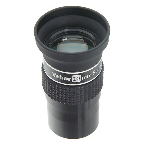 Окуляр для телескопа Veber 20mm SWA ERFLE 1.25, фото 