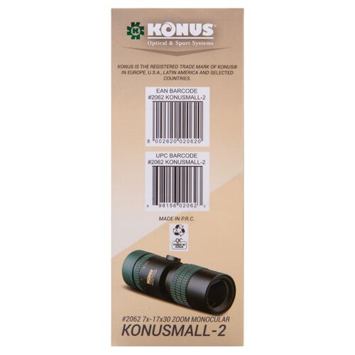 Монокуляр Konus Konusmall-2 7–17x30, фото , изображение 11
