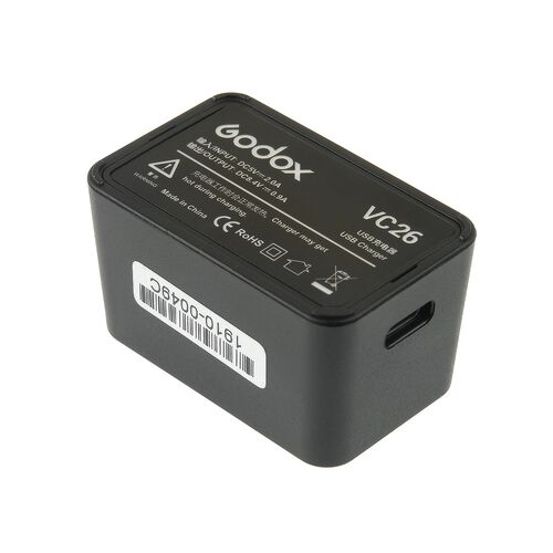 Зарядное устройство Godox VC26 USB для аккумулятора V1, фото 