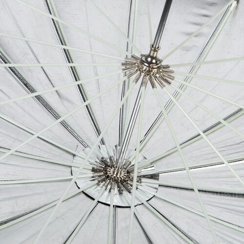 Фотозонт Godox UB-L3 150cm серебро/черный, фото 