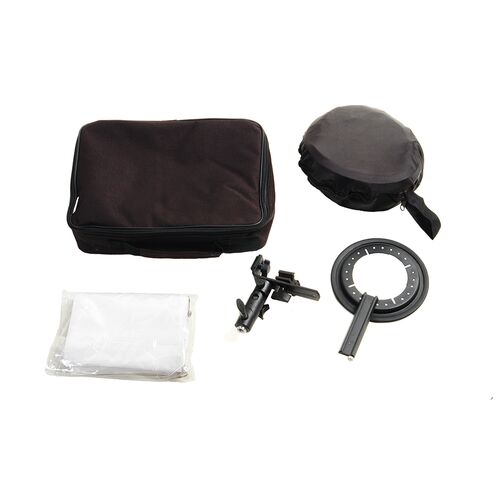 Софтбокс Falcon Eyes EB-060 40x40cm с переходником для накамерных вспышек, фото , изображение 3