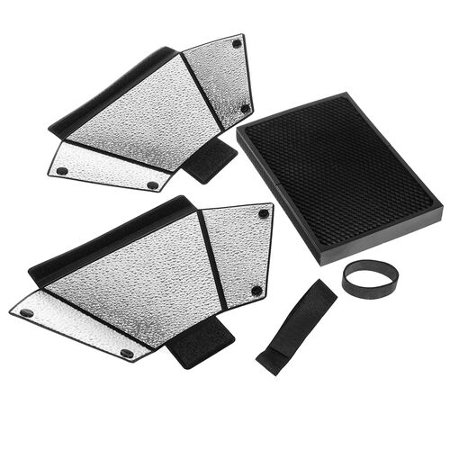 Отражатель Falcon Eyes SRH-CA с сотовой насадкой для накамерной вспышки, фото 