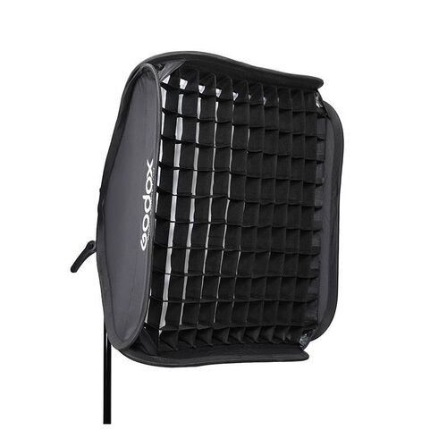 Софтбокс Godox SGGV6060 для накамерных вспышек (с сотами и адаптером S2), фото 