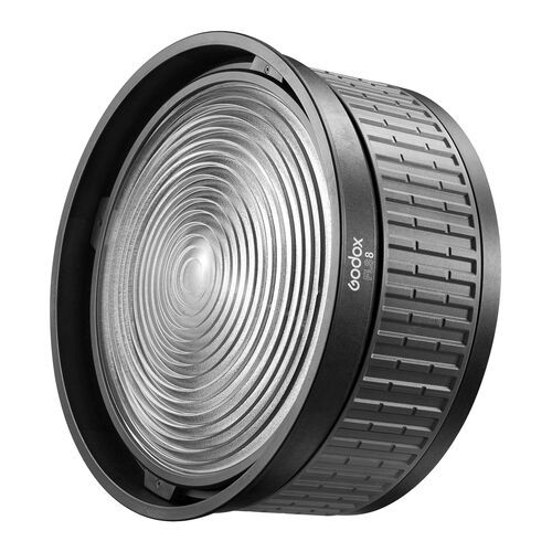 Насадка оптическая Godox FLS8 с линзой Френеля, фото 
