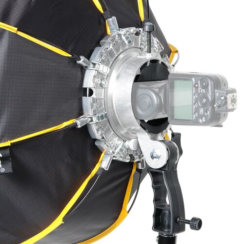 Софтбокс Falcon Eyes StrobMaster 60 с держателем для накамерной вспышки, фото , изображение 2