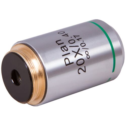 Объектив планахроматический Levenhuk MED 1000 20x/0,4, фото , изображение 4