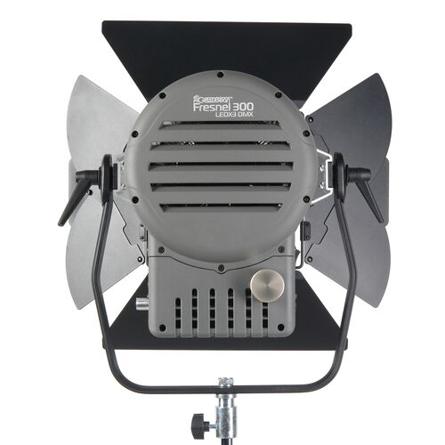 Осветитель студийный GreenBean Fresnel 300 LED X3 DMX, фото 