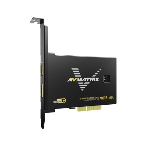 Плата видеозахвата AVMATRIX VC12-4K HDMI PCIE, фото 
