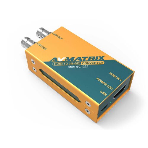 Конвертер AVMATRIX Mini SC1221 преобразования HDMI в 3G-SDI, фото 