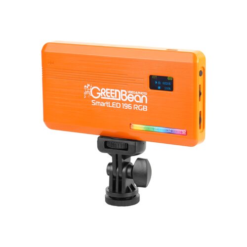 Осветитель GreenBean SmartLED 196 RGB накамерный светодиодный, фото , изображение 4