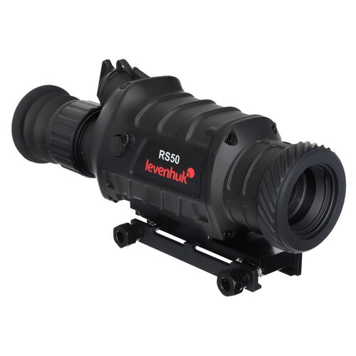 Монокуляр цифровой Levenhuk Fatum RS50, с крепежом установки для прицела, фото 