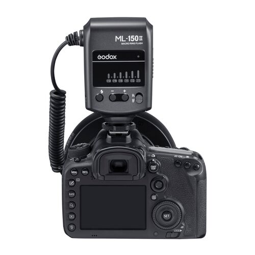 Вспышка для макросъемки Godox ML-150II кольцевая, фото , изображение 6