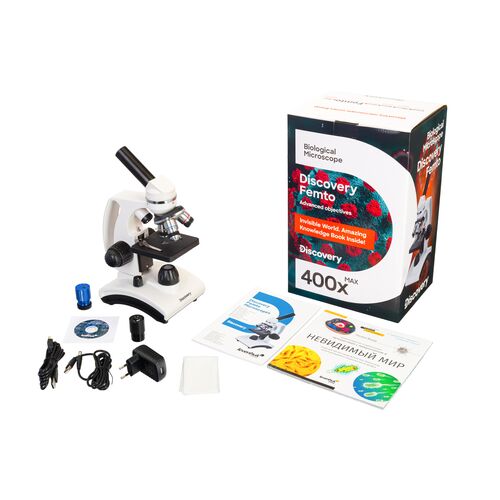 Микроскоп цифровой Discovery Femto Polar с книгой, фото , изображение 2