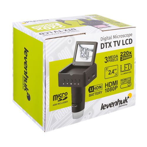 Микроскоп цифровой Levenhuk DTX TV LCD, фото , изображение 11