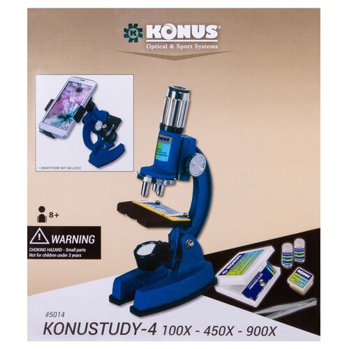 Микроскоп Konus Konustudy-4 900x, фото , изображение 14