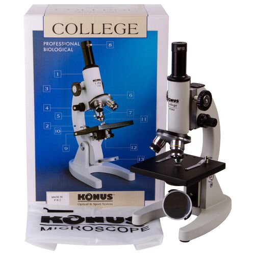 Микроскоп Konus College 600x, фото , изображение 2