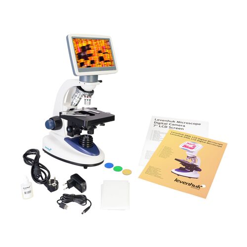Микроскоп цифровой Levenhuk D95L LCD, монокулярный, фото , изображение 2