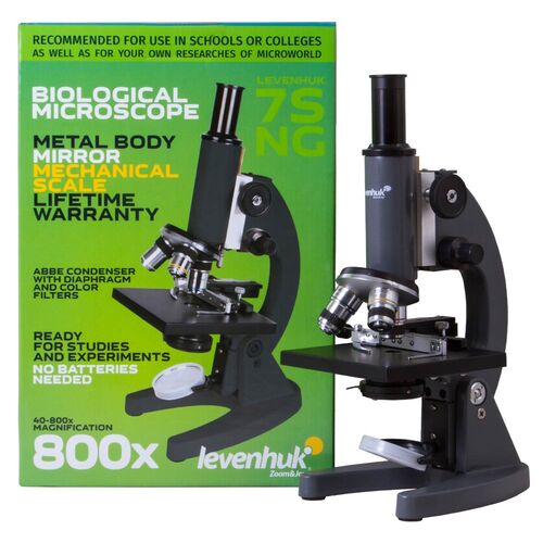 Микроскоп Levenhuk 7S NG, монокулярный, фото , изображение 2