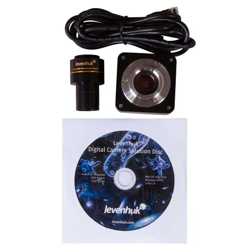 Микроскоп цифровой Levenhuk MED D25T, тринокулярный, фото , изображение 12