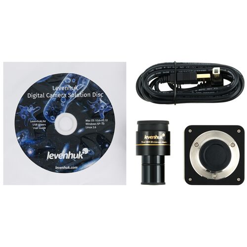 Микроскоп цифровой Levenhuk MED D45T, тринокулярный, фото , изображение 7