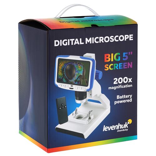Микроскоп цифровой Levenhuk Rainbow DM500 LCD, фото , изображение 14