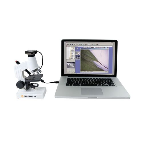 Микроскоп цифровой Celestron 40x–600x, фото , изображение 3