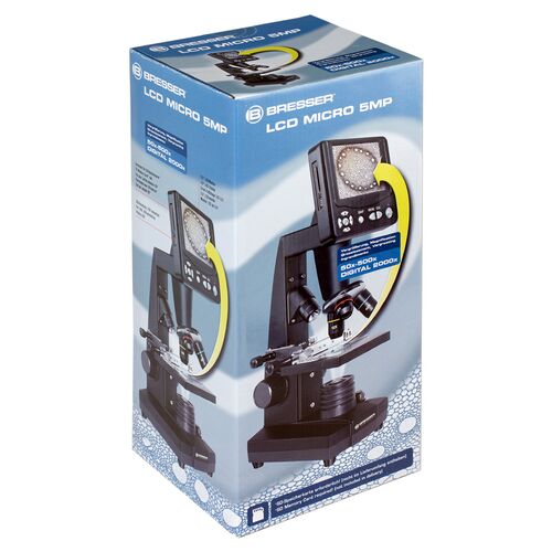 Микроскоп цифровой Bresser LCD 50x–2000x, фото , изображение 12