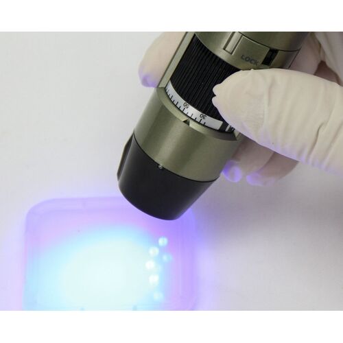 Микроскоп цифровой Dino-Lite AM4113T-GFBW (флуоресцентный, синий фильтр), фото , изображение 5