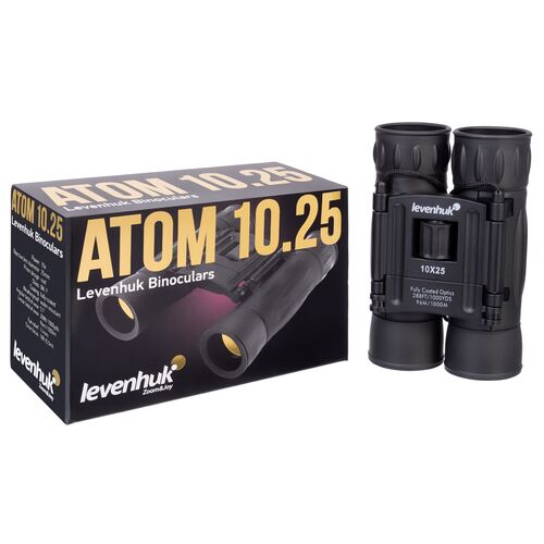 Бинокль Levenhuk Atom 10x25, фото , изображение 2
