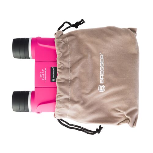 Бинокль детский Bresser Junior 6x18 FF, розовый, фото , изображение 4