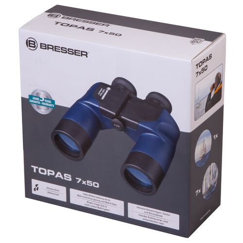 Бинокль Bresser Topas 7x50 WP, фото , изображение 14