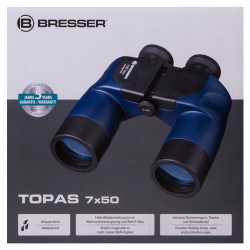 Бинокль Bresser Topas 7x50 WP, фото , изображение 15