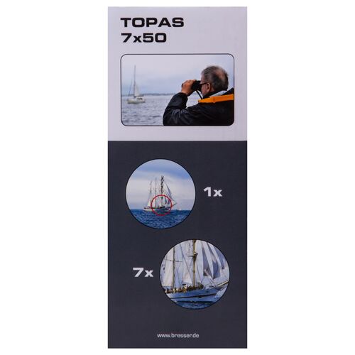 Бинокль Bresser Topas 7x50 WP, фото , изображение 17