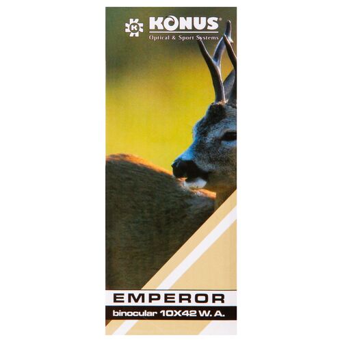 Бинокль Konus Emperor 10x42 WA Green, фото , изображение 17