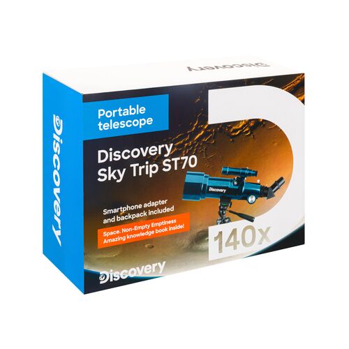 Телескоп Levenhuk Discovery Sky Trip ST70 с книгой, фото , изображение 16