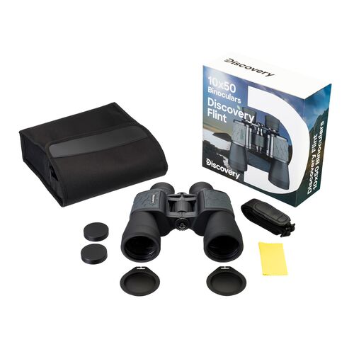 Бинокль Levenhuk Discovery Flint 10x50, фото , изображение 5