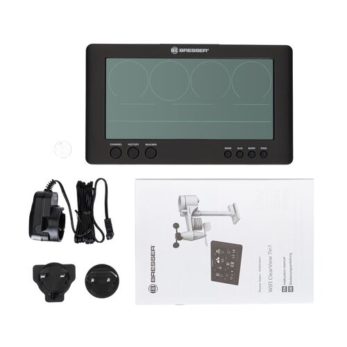 База для метеостанций Bresser Wi-Fi ClearView, фото , изображение 2