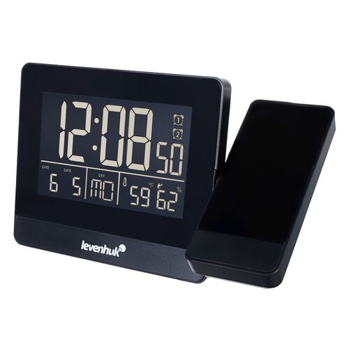 Часы-термометр Levenhuk Wezzer BASE L70 с проектором, фото , изображение 4