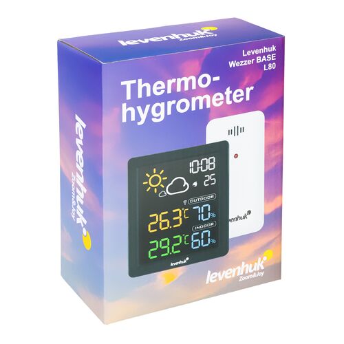 Термогигрометр Levenhuk Wezzer BASE L80, фото , изображение 11
